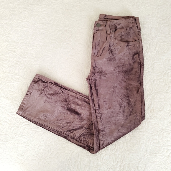 Free People Velvet Pants - Picture 2 of 8